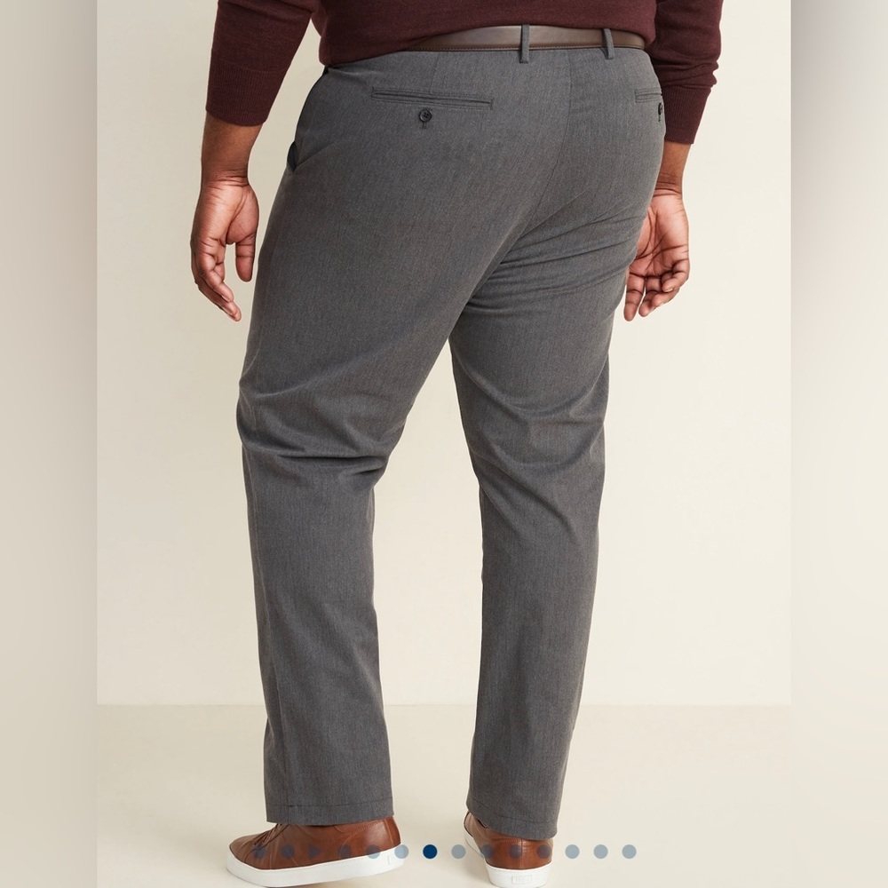 NWT Old Navy Slim Ultimate Built-In Flex Textured Chino Pants for Men / 38x30